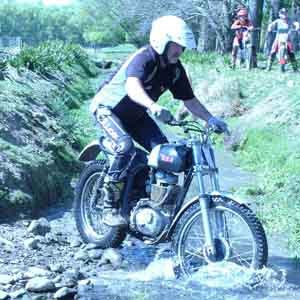 Mt Thomas Classic Trials Brent Downs. BSA